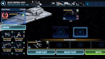 Fleet Counter: Tarkin/Scythe/Defender vs Raddus/Resistance (78)
