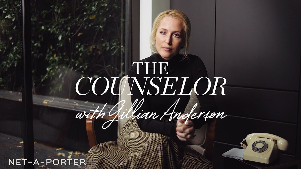 The Counselor with Gillian Anderson | NET-A-PORTER - YouTube