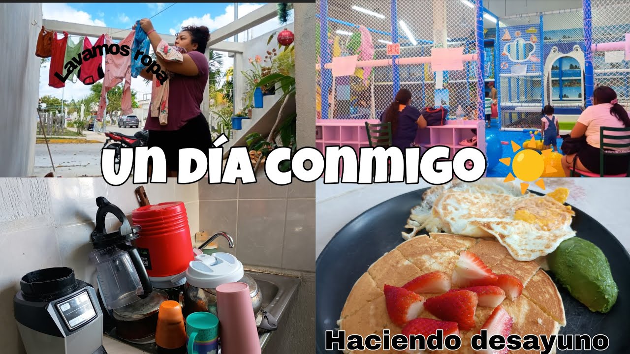 Un día conmigo ☀️+lavamos mucha ropa+ya estamos en casita🏠❤️‍🩹