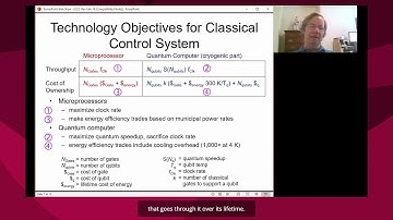 Erik DeBenedictis: Quantum plus Classical Computation (from the CCC Reversible Computing Workshop)