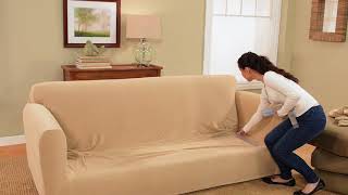 Sure Fit Tuck Tight Two Piece Stretch Sofa