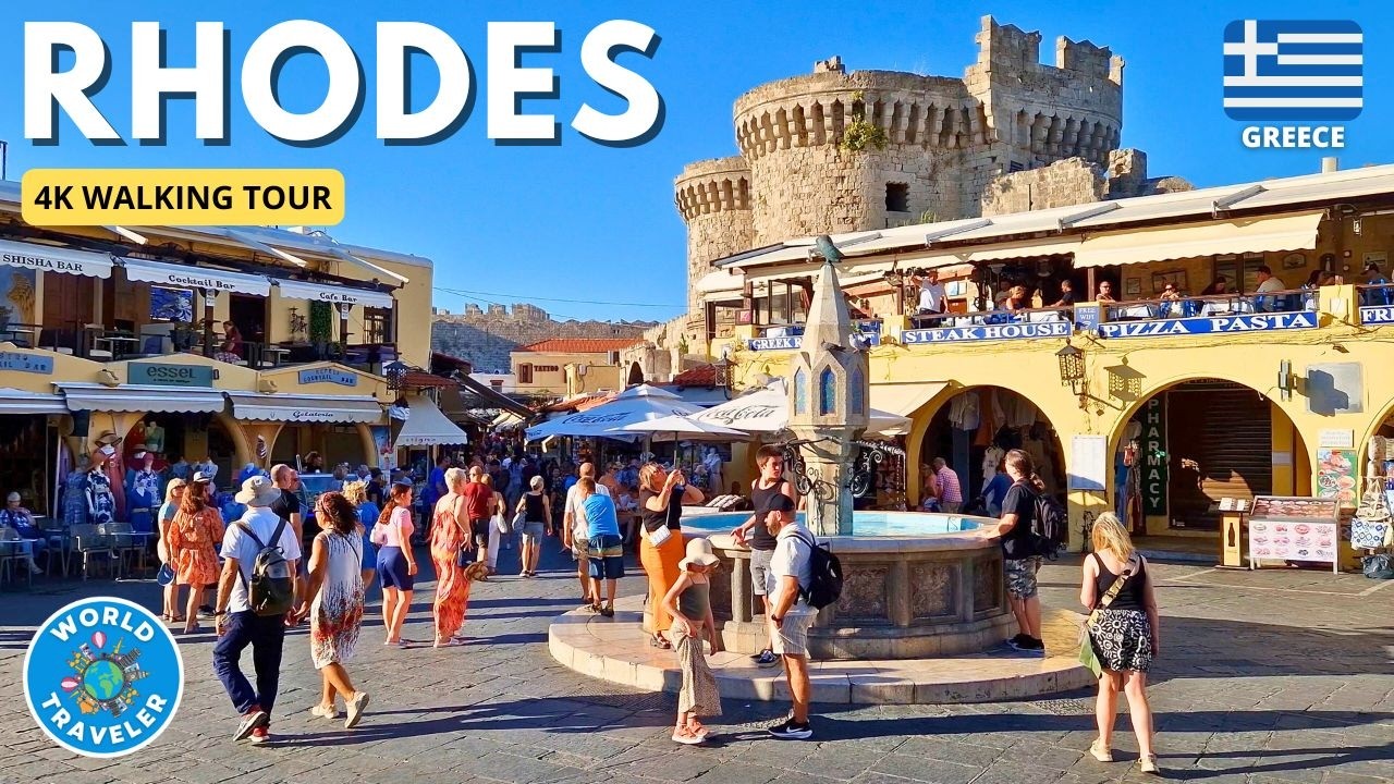 Walking Through Medieval Rhodes - Ancient Streets and Hidden Gems!