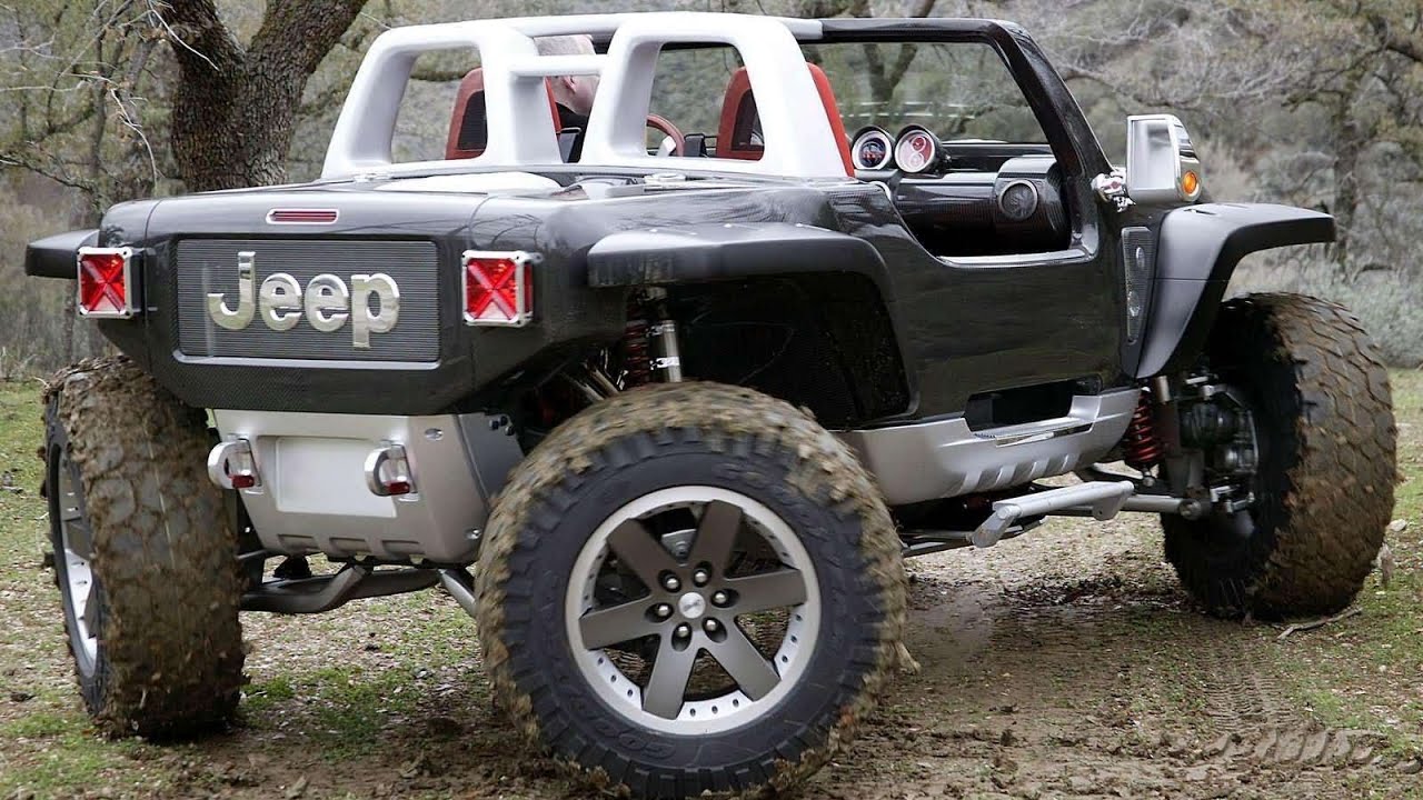 Jeep hurricane concept vehicle video #1