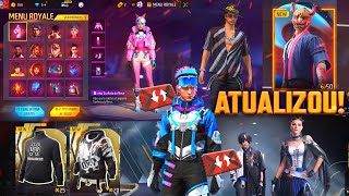 ATUALIZOU! O QUE VOCÊ NÃO VIU NA NOVA ATUALIZAÇÃO DO FREE FIRE!!