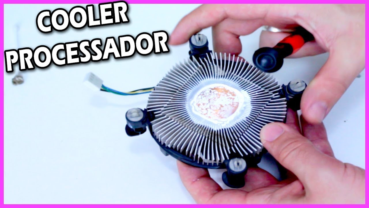 Como Limpar o cooler do processador