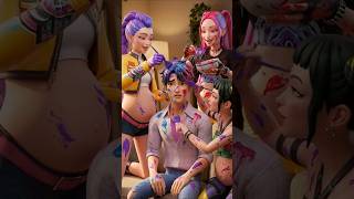 Kpop Demon Hunters but they're pregnant: JINU HAIR CARE 💇‍♂️🧴 #kpopdemonhunters