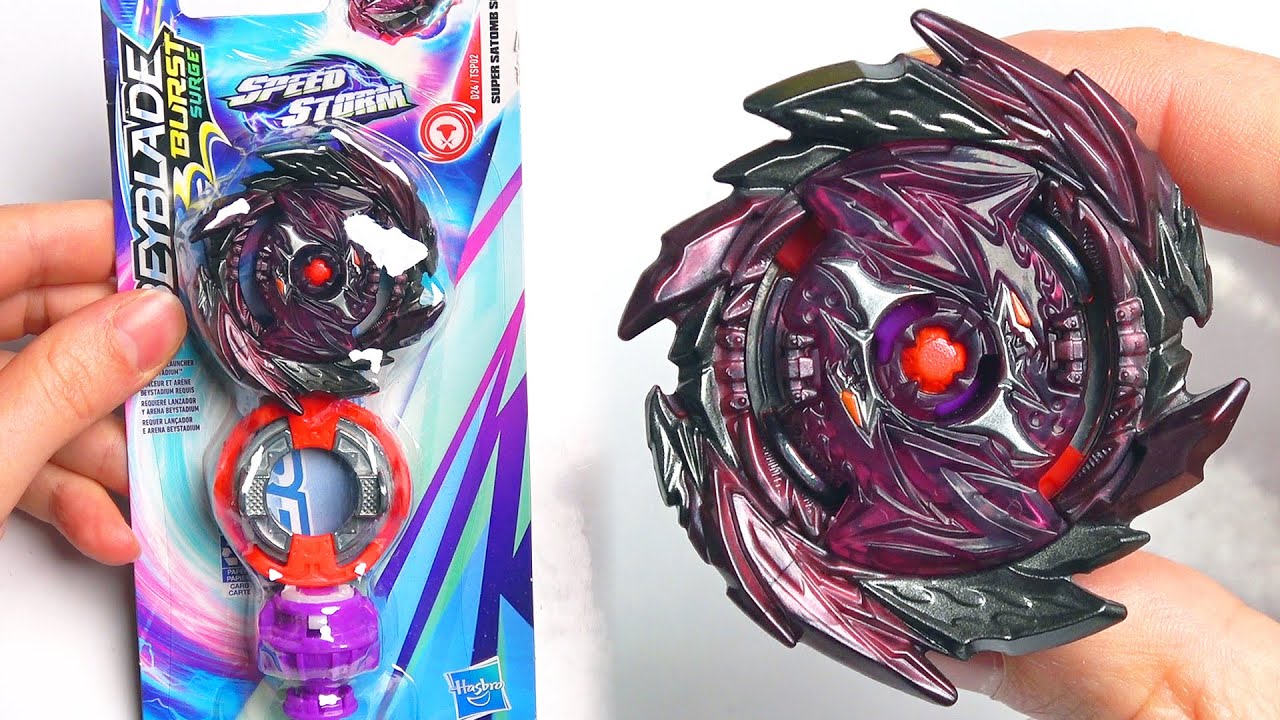 Beyblade Burst Surge Speed Storm Hasbro Super Satomb S6 F0615 Anime Bey Toy