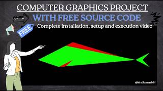 Fish | OpenGL Project | Computer Graphics Project | With Source Code and Sample Report screenshot 1