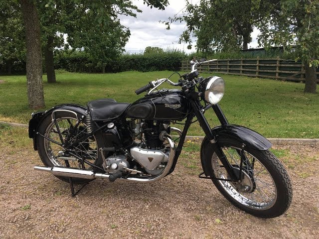 1947 Triumph 3T Deluxe at Las Vegas Motorcycles 2017 as F126 - Mecum  Auctions