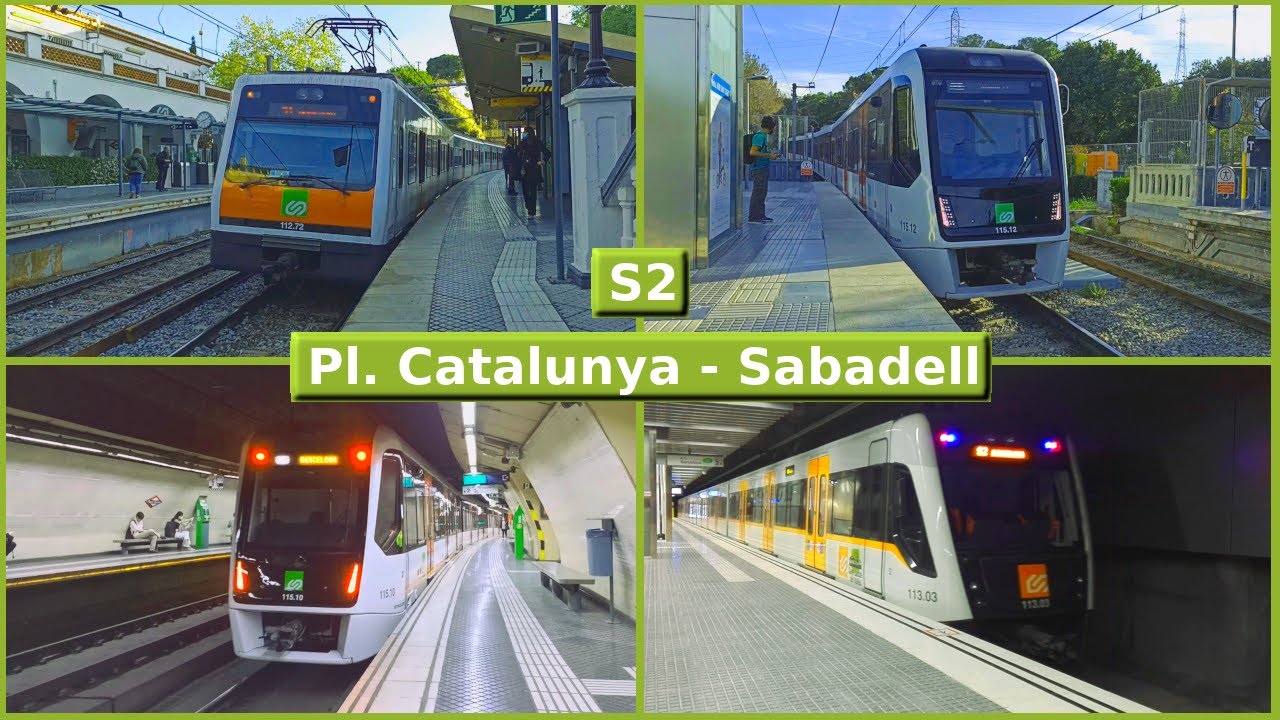 FGC Барселона, линия S2 : Все станции (ACC84)