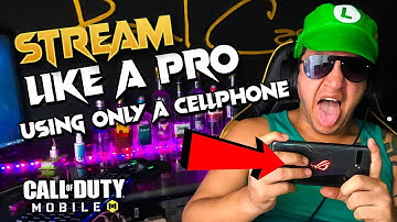 Stream on Trovo like a PRO with only a cellphone!