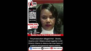 Prosecution Reveals Alleged Motive Behind Sharon Otieno's Murder #viral #trending #youtube