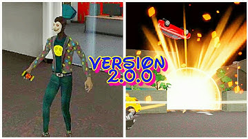 Smiling X corp 1 Car Explode In Easy Mode Full Gameplay