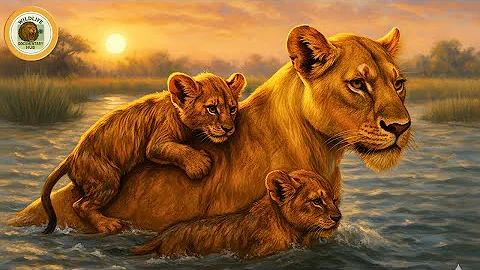 When River Crossings Go Wrong for a Lion Pride