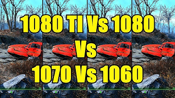 Fallout 4 GTX 1080 TI Vs GTX 1080 Vs GTX 1070 Vs GTX 1060 Frame Rate Comparison