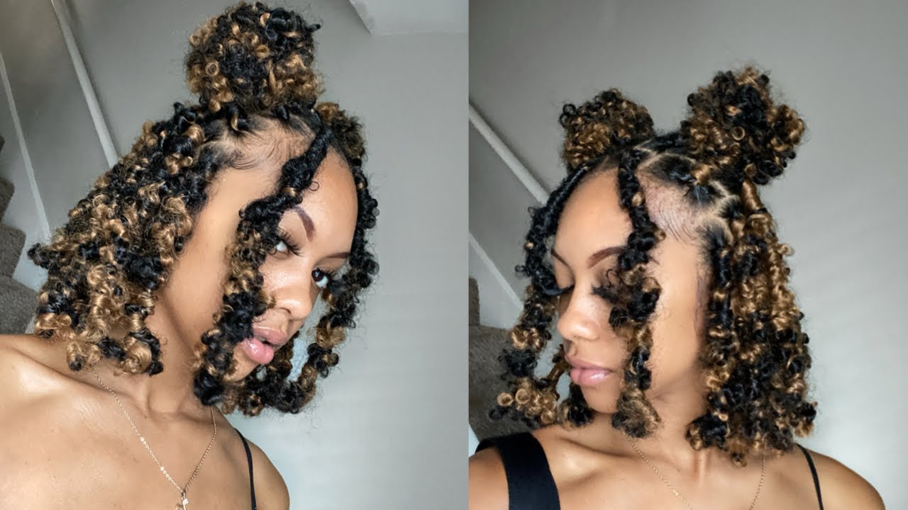 Distressed bob locs fluffy butterfly locs YouTube