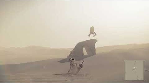 lets play Nier Automata part 14 Route C Adventures of A2