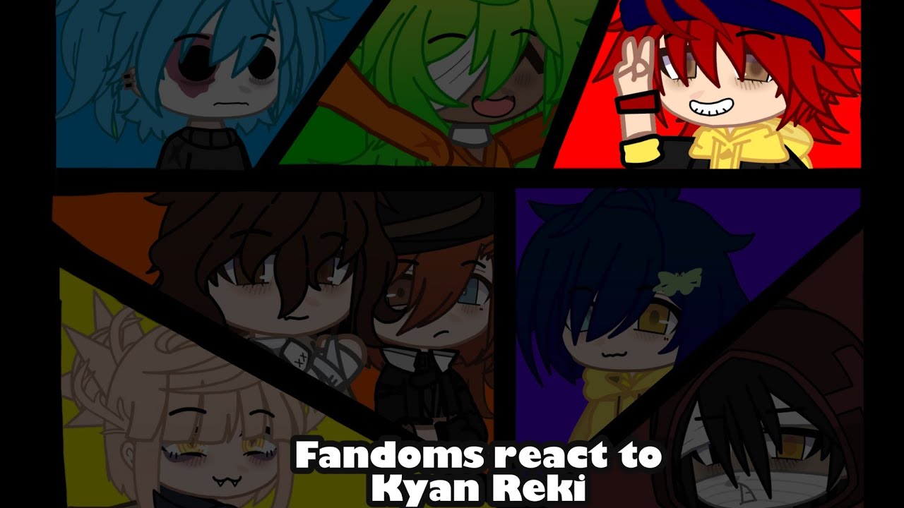Fandoms react to Reki (part 1.5/8) ||Put in 1.5x or 2x speed||
