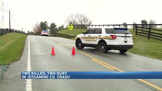 Two killed in Thanksgiving Day crash in Jessamine County