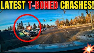 Latest T-bone Collisions Caught On Camera | Must Watch Crash Compilations | Avoid This Mistake