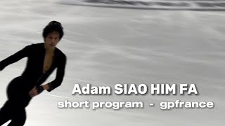 Adam SIAO HIM FA (FRA) | short program | grand prix de France 2023