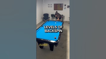 Different Levels of Backspin #magicmikebilliards #jflowerscues
