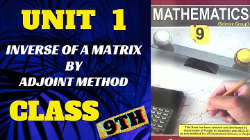 Inverse of a matrix by Adjoint Method|@Educatoryhub