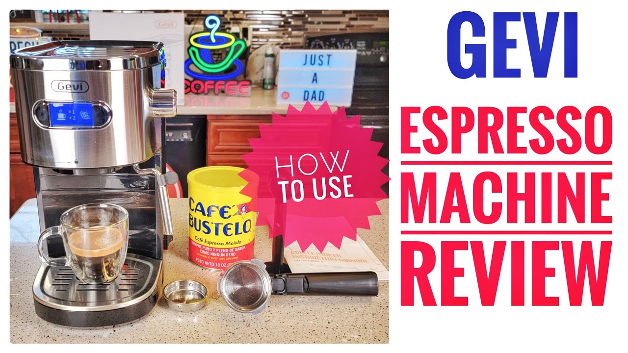 Walmart Black Friday Gevi Espresso Machine Review - YouTube