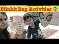 Blinkit Bag Activities 🛍️ | Family Voyagers
