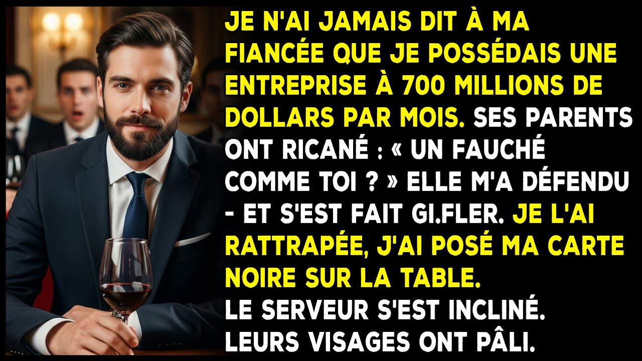 Sa famille m’a traité de pauvre — puis j’ai payé la note et ils ont blêmi.
