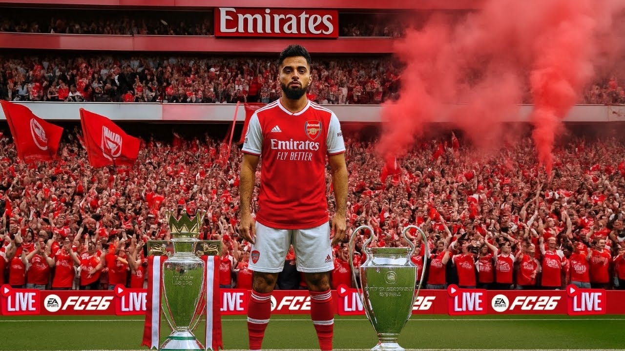 🔴LIVE PRIMA ZI LA ARSENAL , SCRIEM ISTORIE LA LONDRA  (PLAYER CARRER FC26)