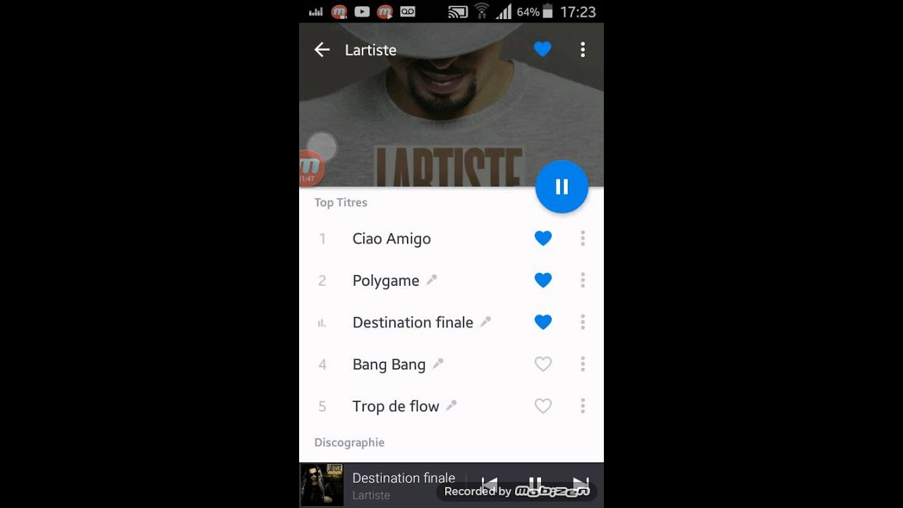 lartiste destination finale