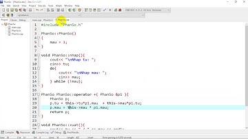 [C++] - Bài 64: Operator overloading - Chồng toán tử +