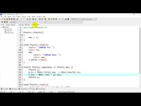 [C++] - Bài 64: Operator overloading - Chồng toán tử +