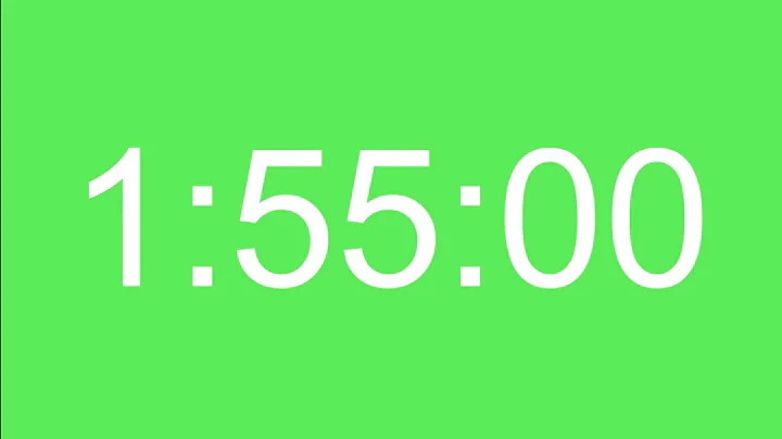 1 Hour 55 Minute Timer - 115 Minute Countdown Timer