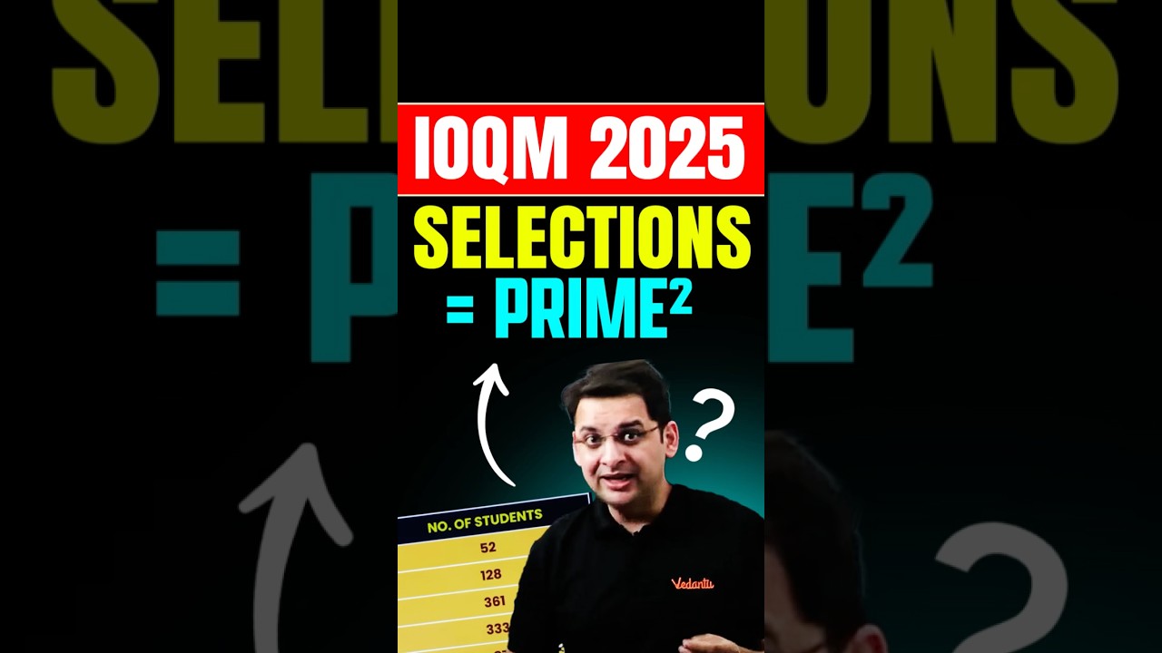 IOQM 2025 Results Out!! VOS Selections = Prime^2 