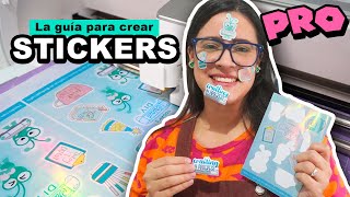 How to start printing and cutting STICKERS