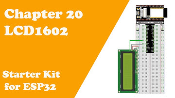 Chapter 20 LCD1602 Starter Kit for ESP32