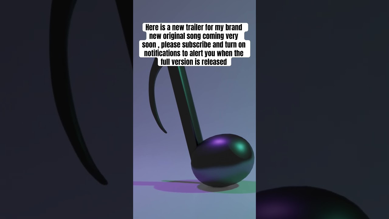 I can’t live without my music new trailer 