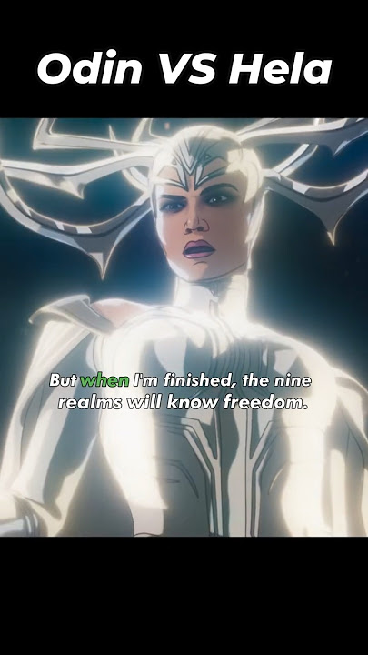 Odin VS Hela | Hela’s Crown Restored #whatif #marvel