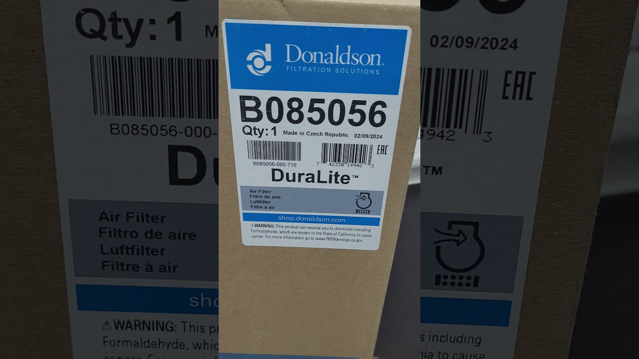 B085056 Donaldson воздушный фильтр