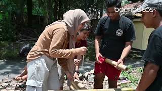Belajar Konstruksi Bambu untuk Calon Arsitek