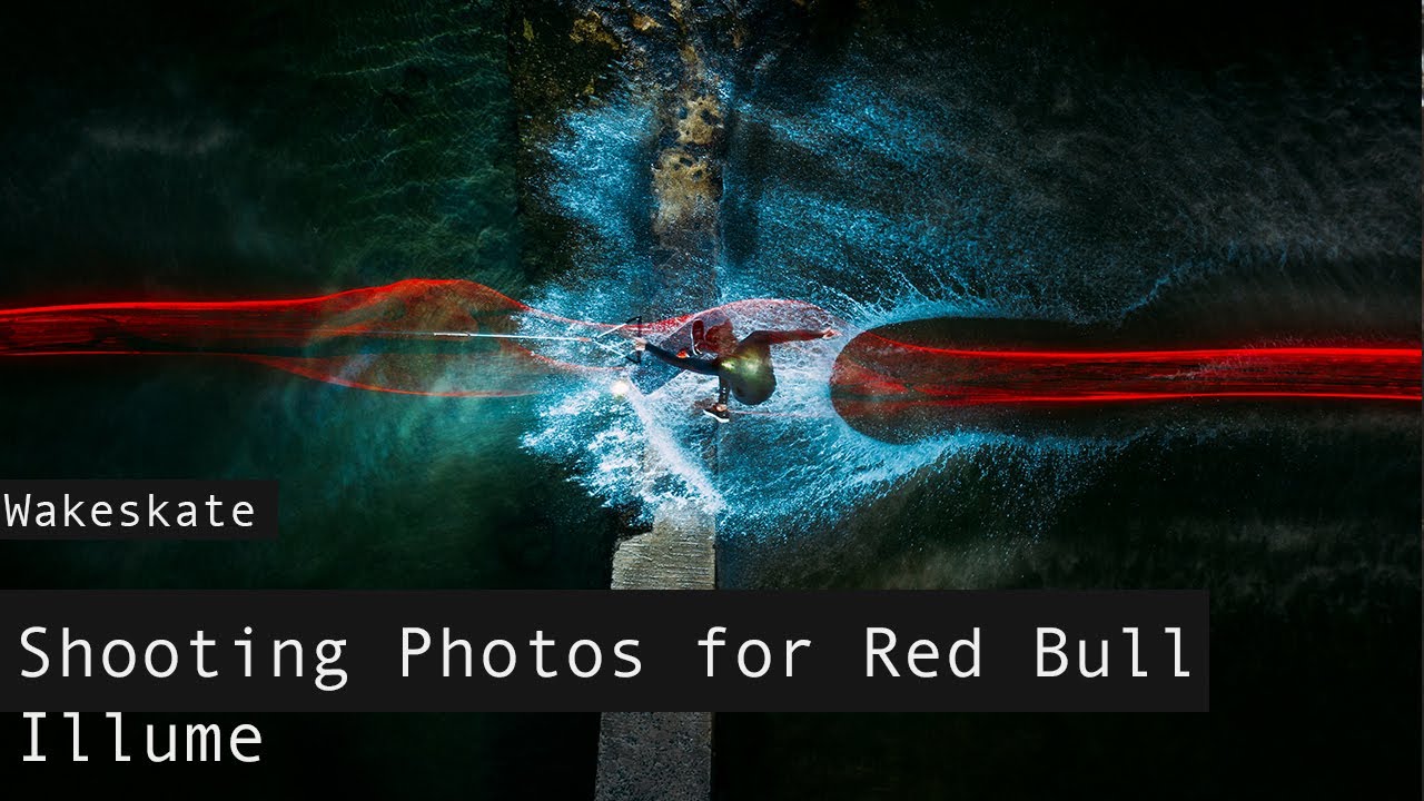 Wakeskate. Shooting Photos for Red Bull Illume. YouTube