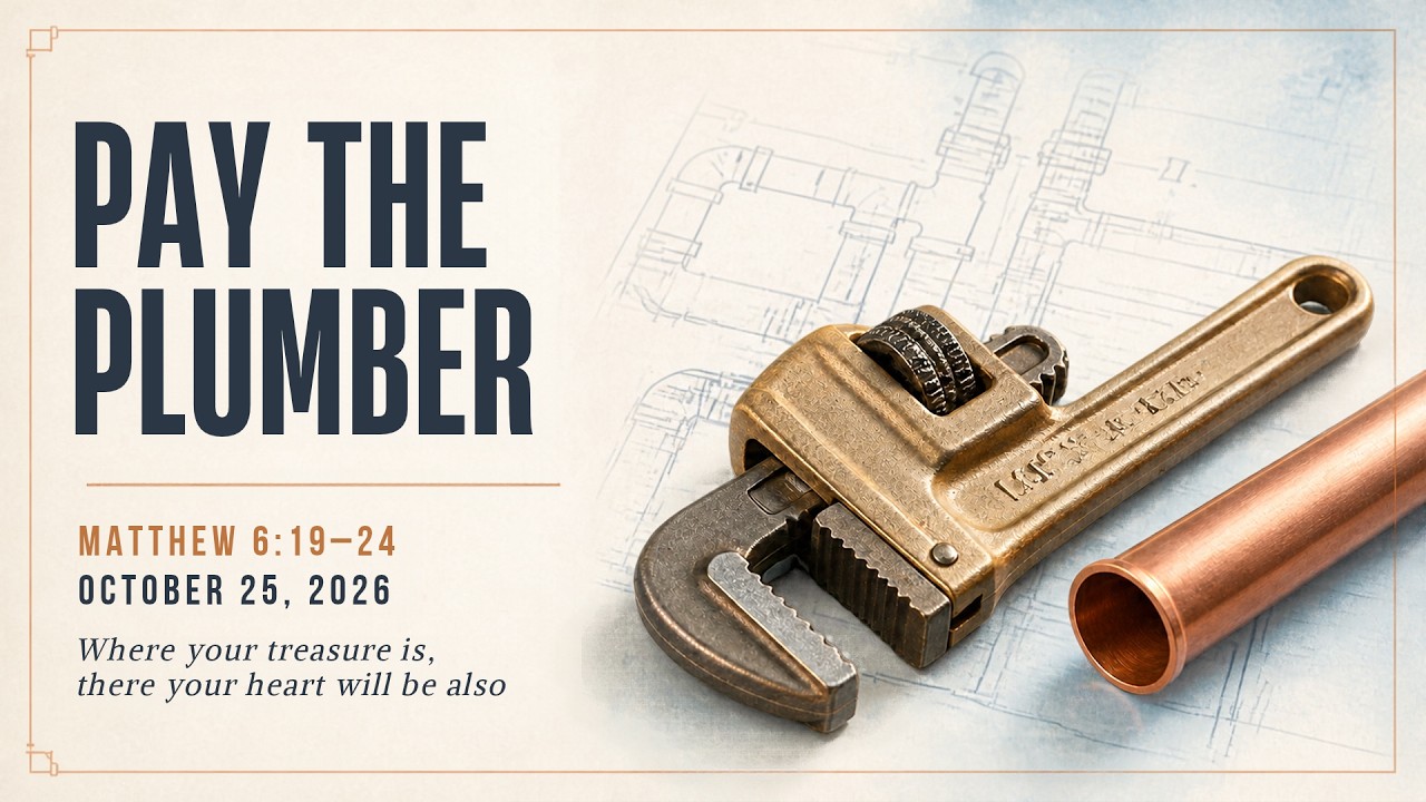 Oct 25, 2026 -  Paying the Plumber