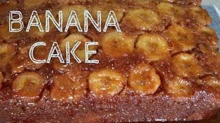 Caramelized Banana Upside Down Cake Caramelized Banana Upside Down Cake