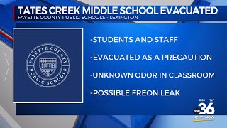 Tates Creek Middle School evacuated after strange odor in classroom 050824