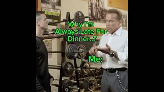 Why I’m Always Late For Dinner 😂 #gymhumor #memes Why I’m Always Late For Dinner 😂 #gymhumor #memes