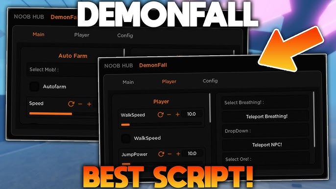 Demon Fall Script New Auto-Farm Auto-Breathing (Pastebin) 