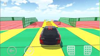 Mega Ramp car impossible stunts - Android gameplay screenshot 5