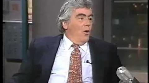 Jimmy Breslin on Letterman, July 21, 1986